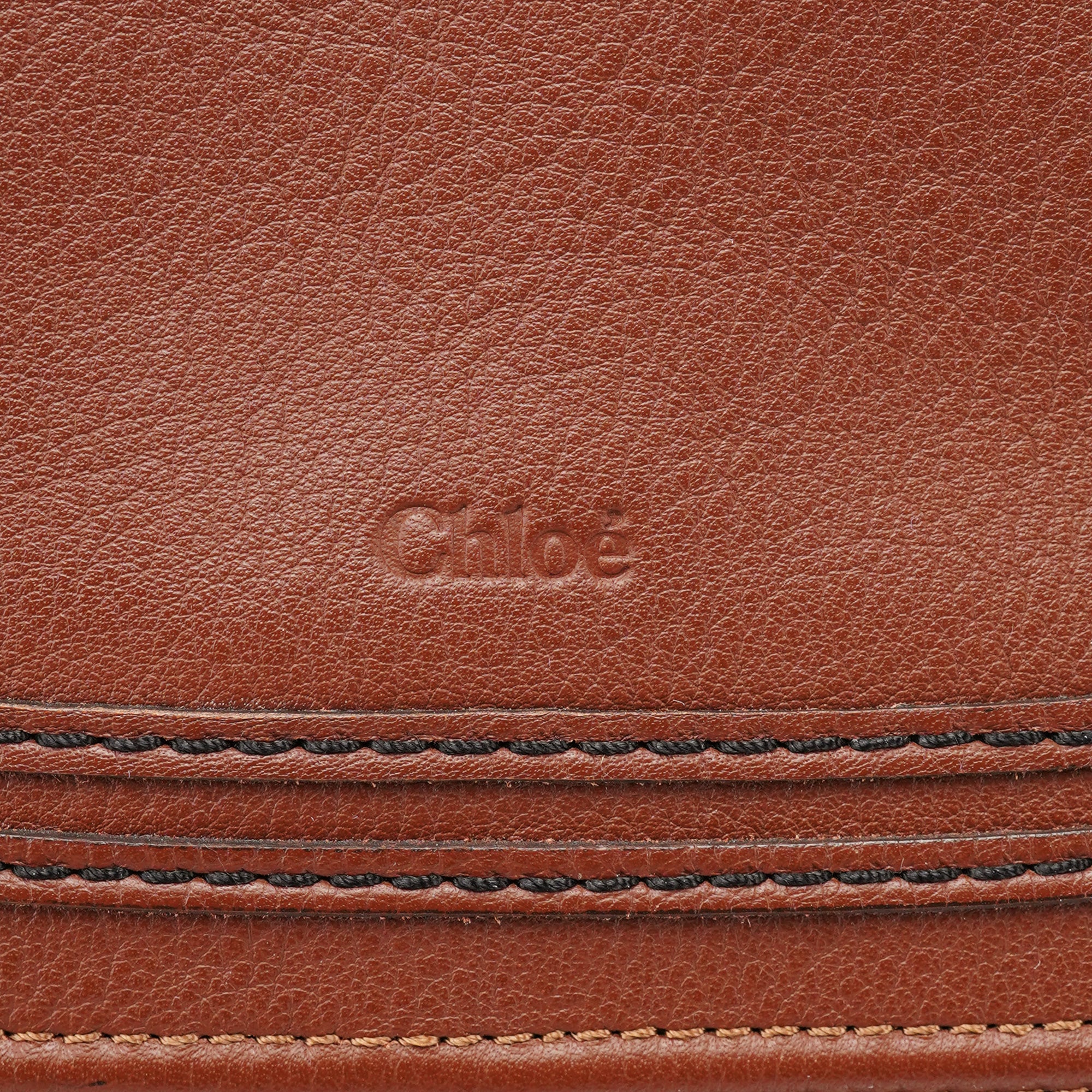 Brown Leather Marcie Tote Bag