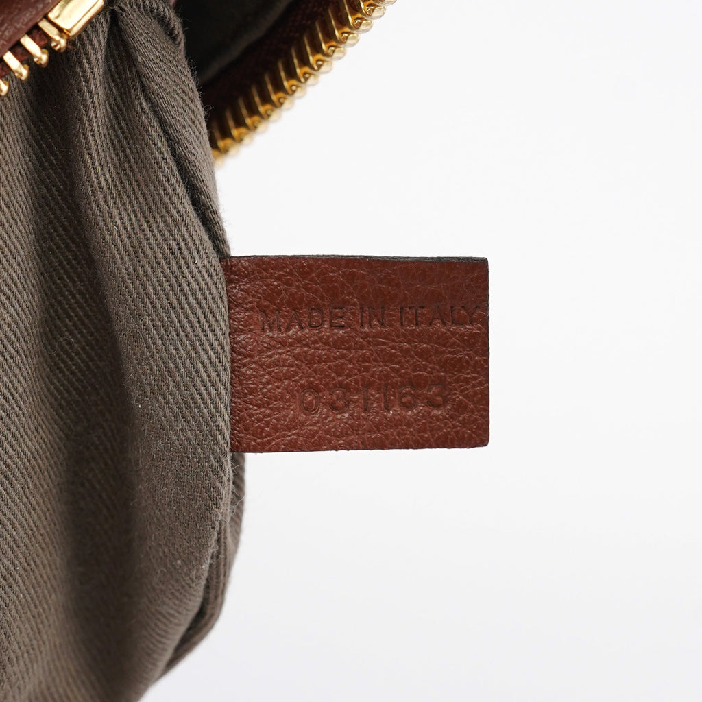 Brown Leather Marcie Tote Bag