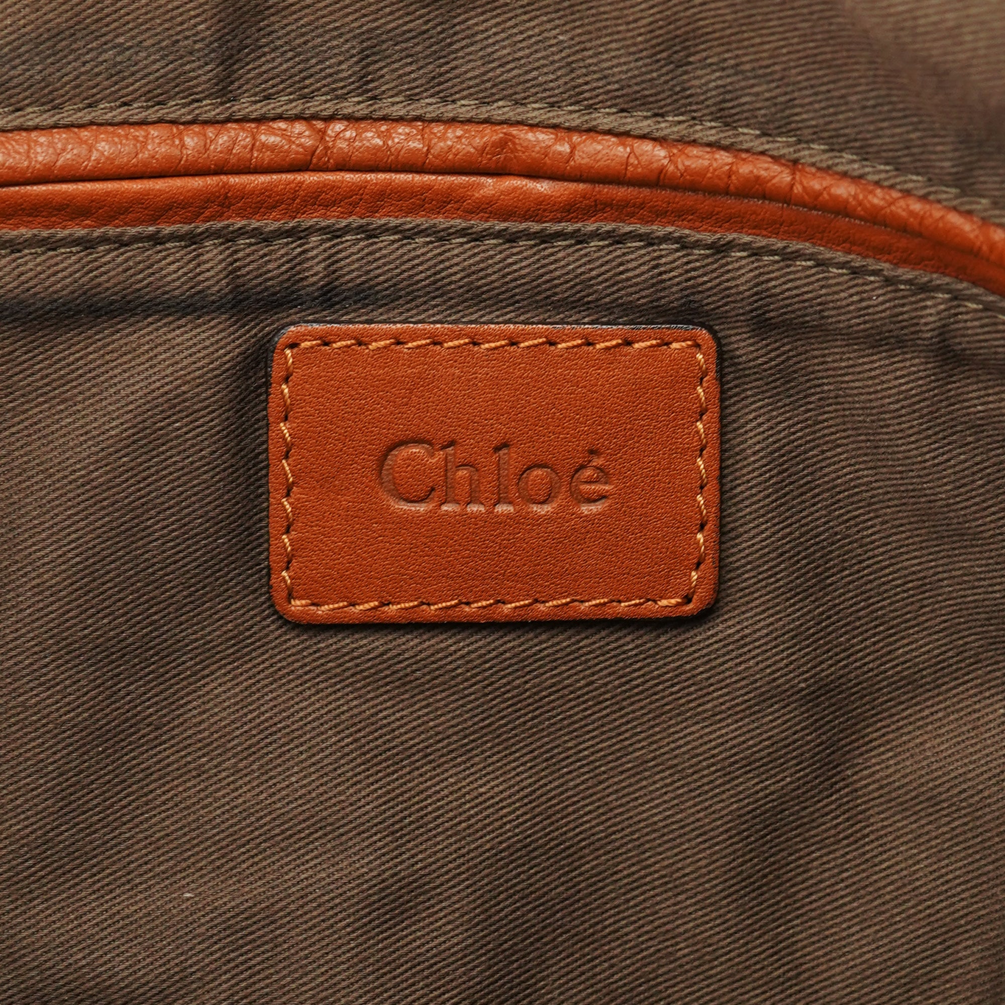 Brown Leather Marcie Tote Bag