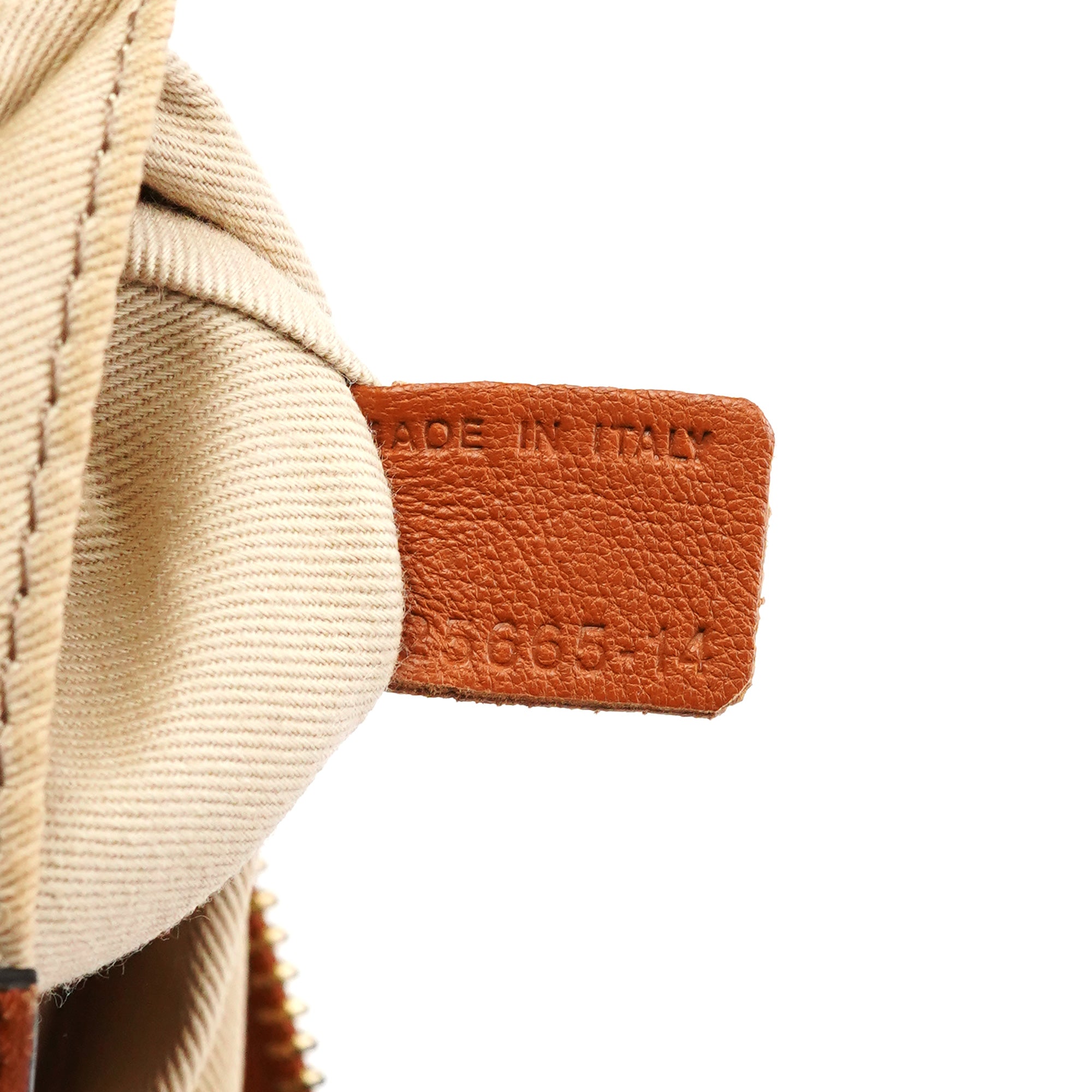 Brown Leather Marcie Turnlock 2-Way Bag