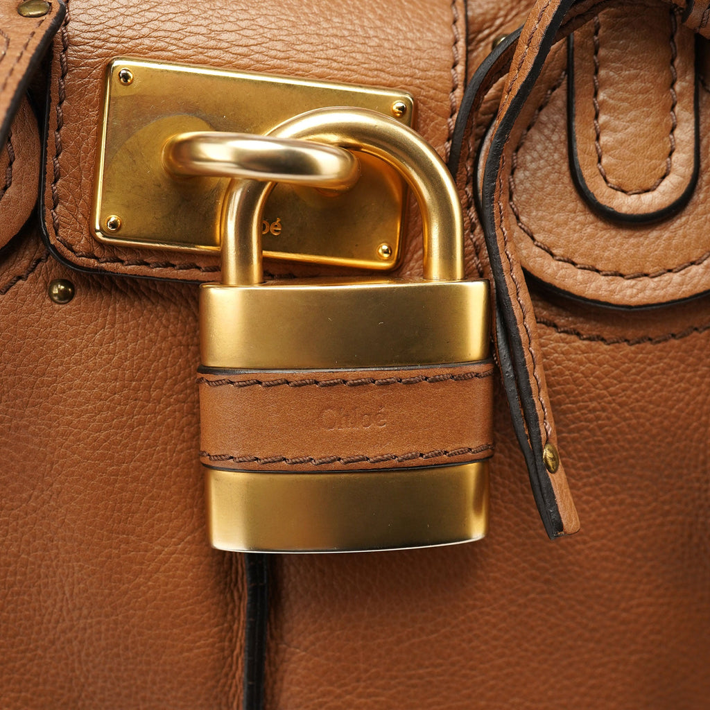 Brown Leather Paddington 2-Way Bag