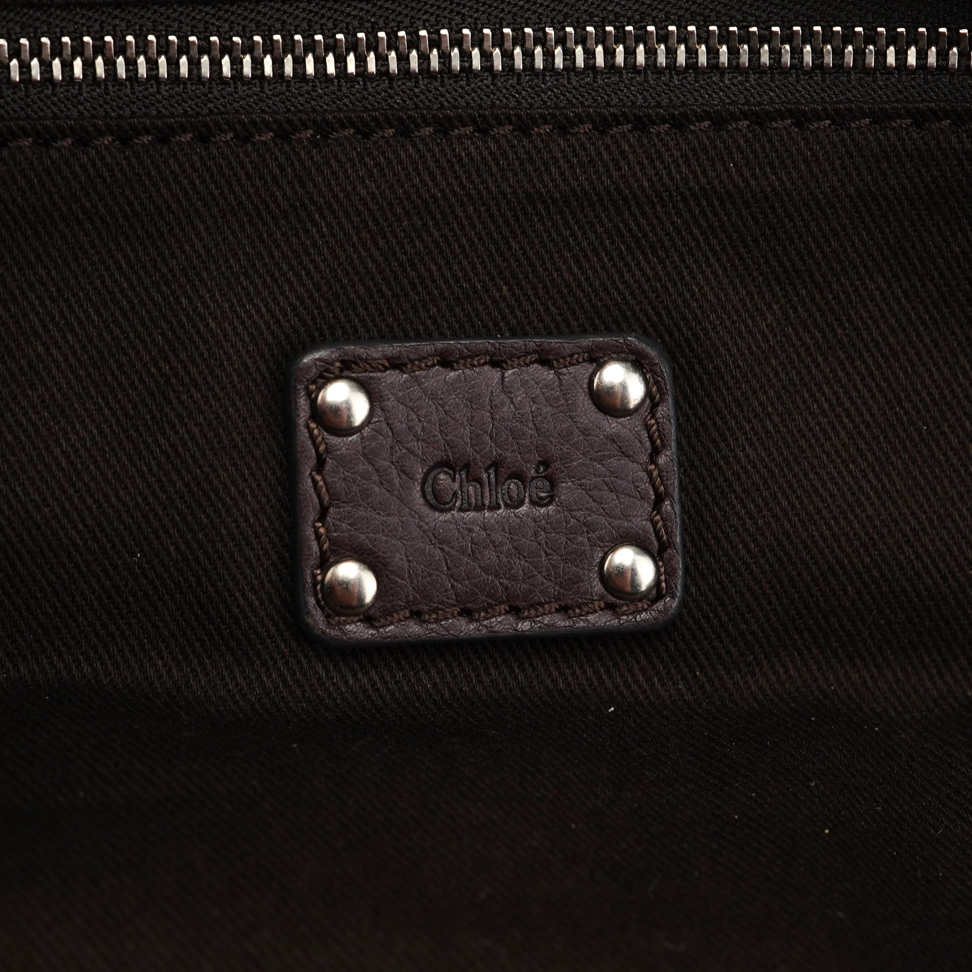 Brown Leather Paddington Boston Bag