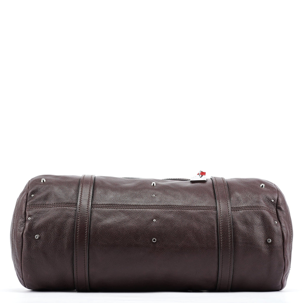 Brown Leather Paddington Boston Bag