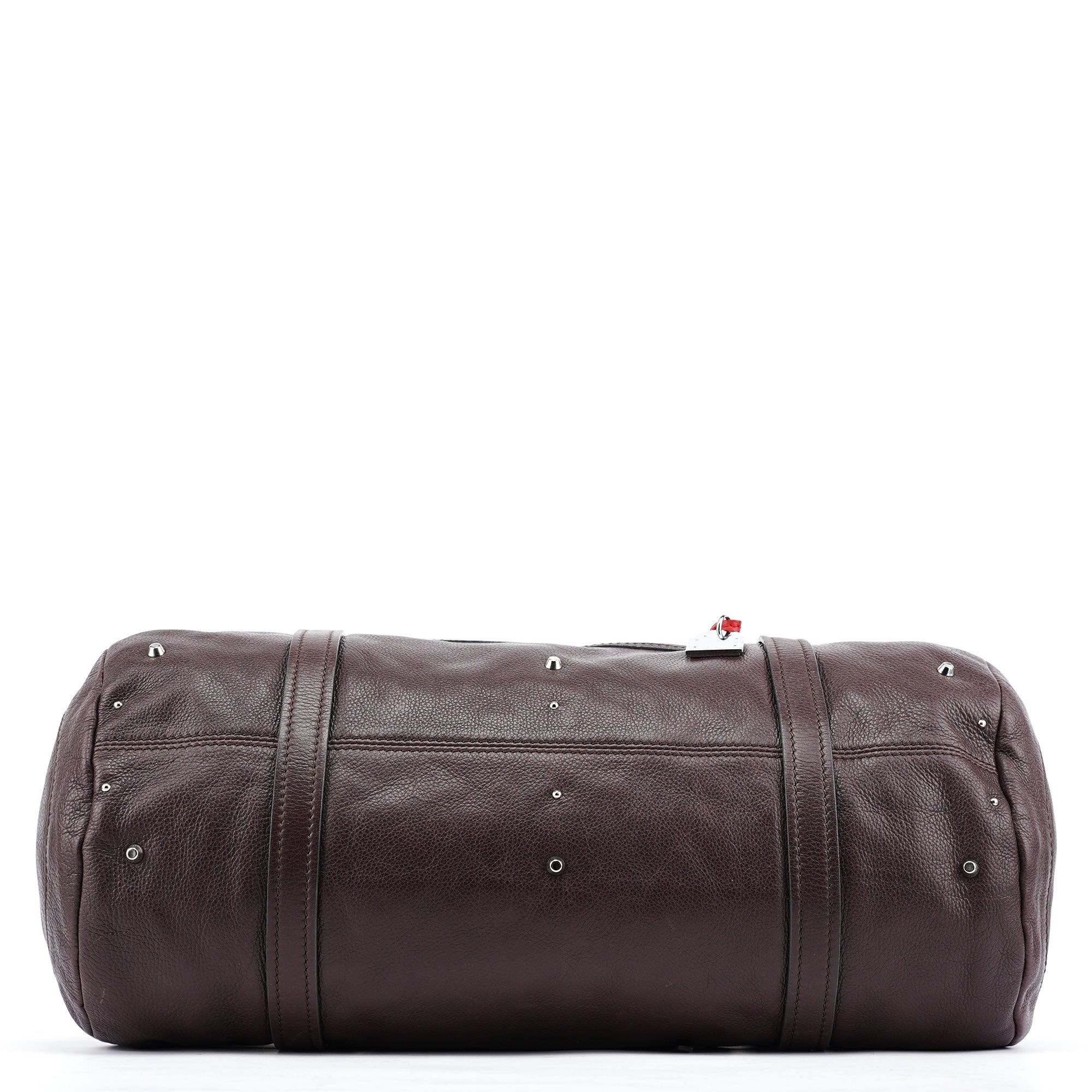 Brown Leather Paddington Boston Bag