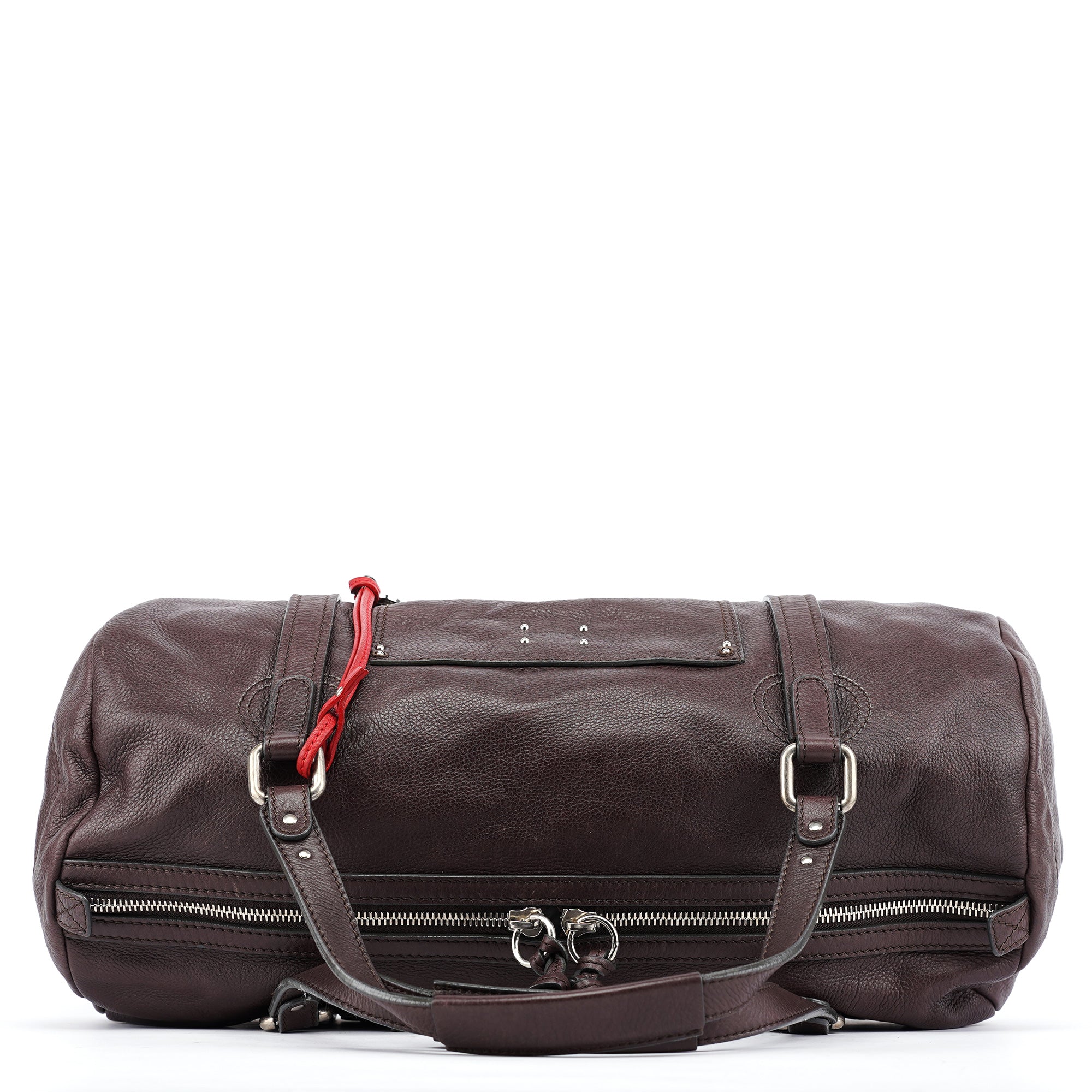 Brown Leather Paddington Boston Bag