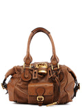 Brown Leather Paddington Padlock Shoulder Bag