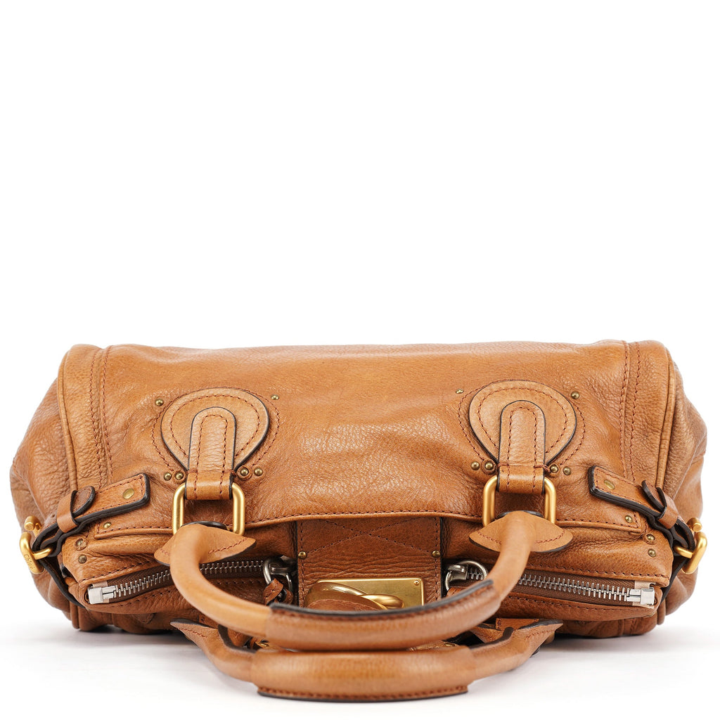 Brown Leather Paddington Shoulder Bag