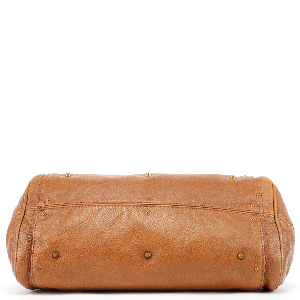 Brown Leather Paddington Shoulder Bag