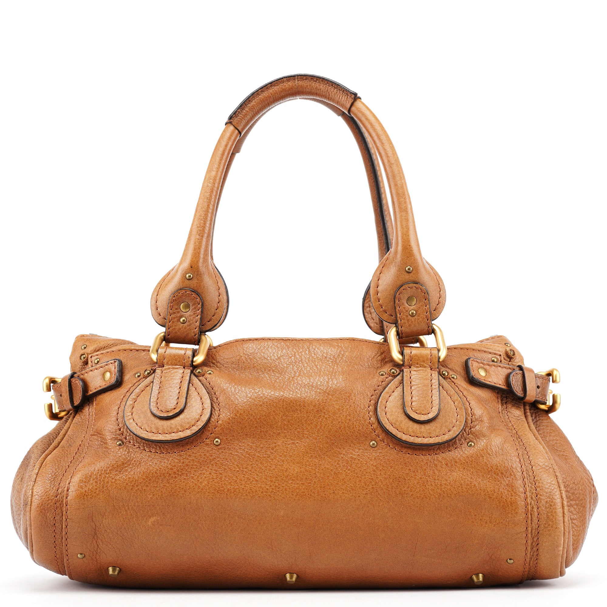 Brown Leather Paddington Shoulder Bag
