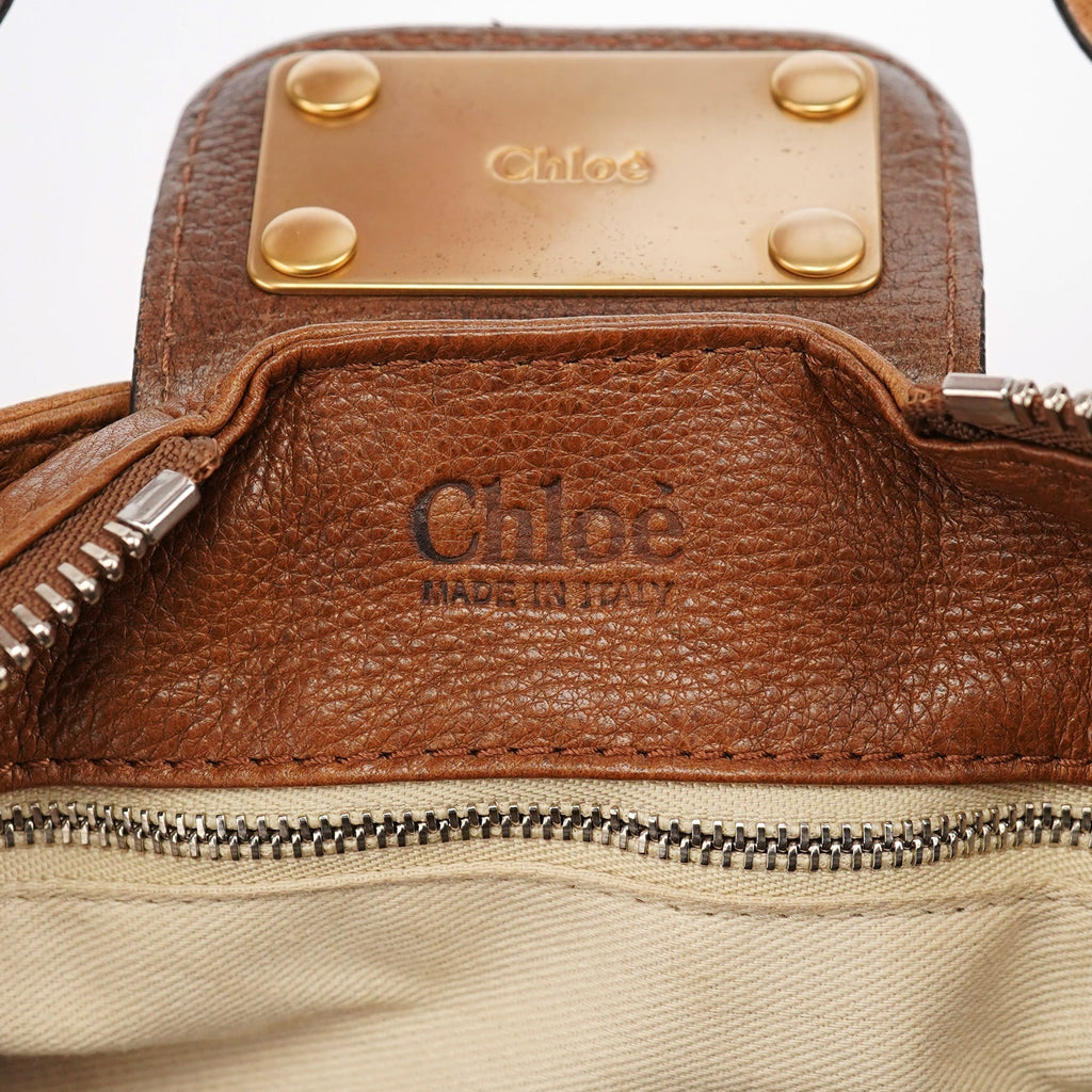 Brown Leather Paddington Shoulder Bag