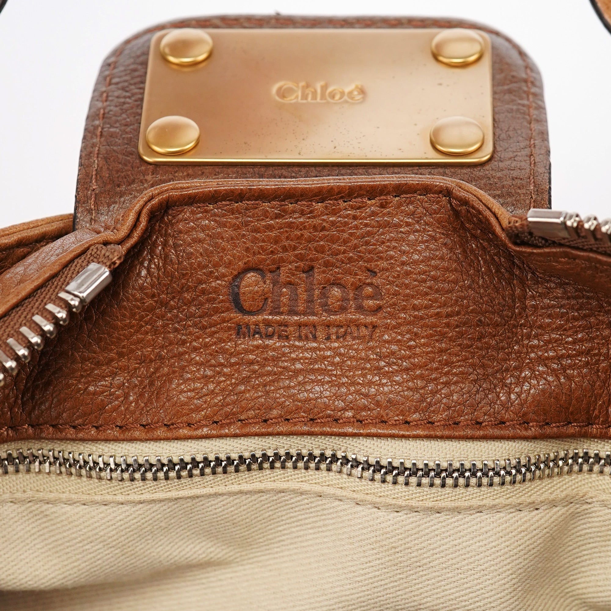 Brown Leather Paddington Shoulder Bag
