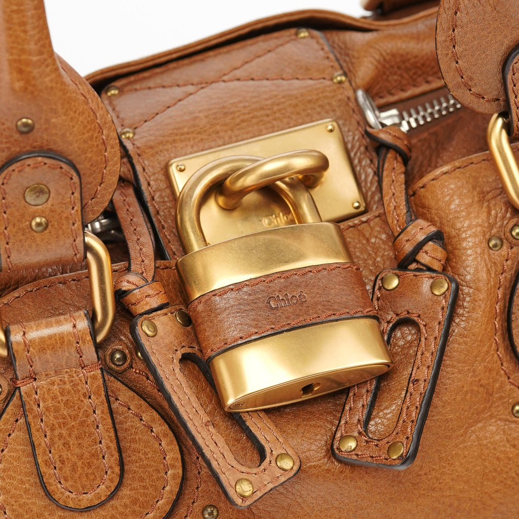 Brown Leather Paddington Shoulder Bag