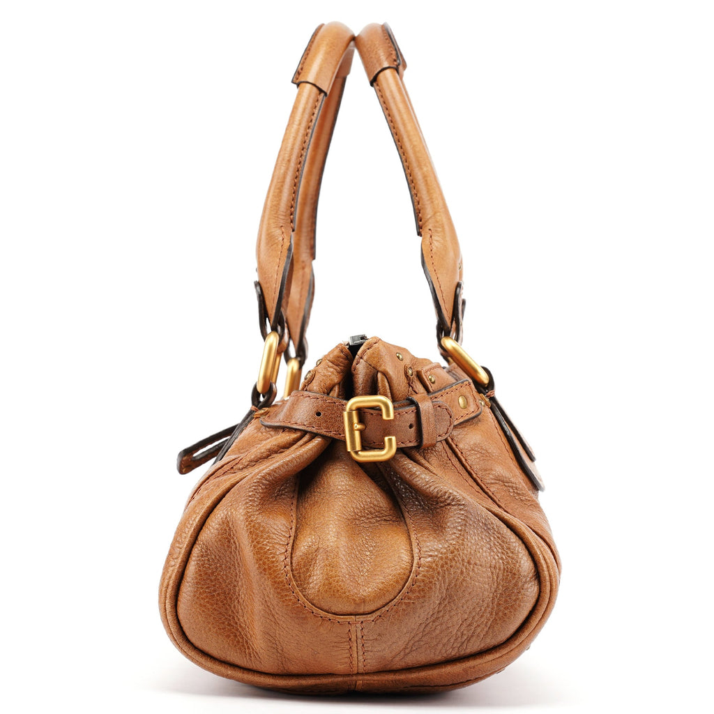 Brown Leather Paddington Shoulder Bag