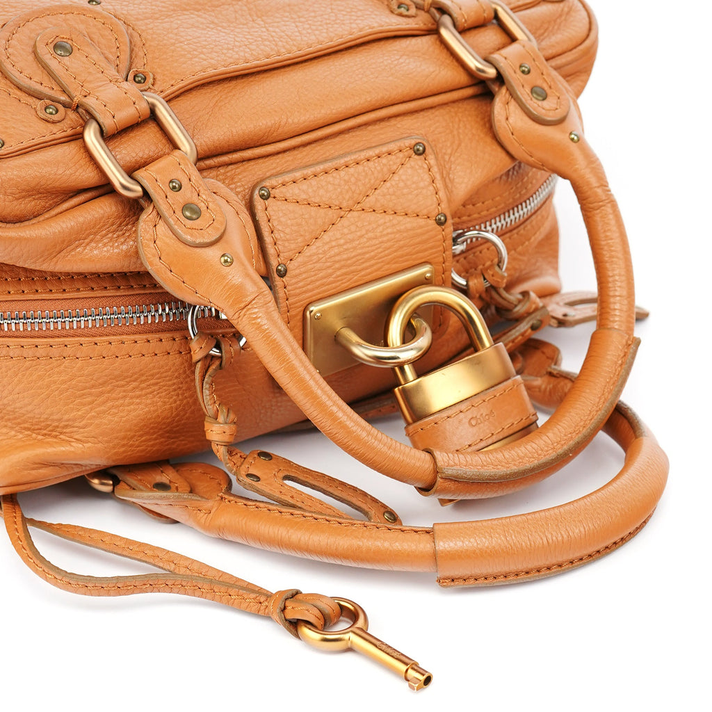 Brown Leather Paddington Shoulder Bag