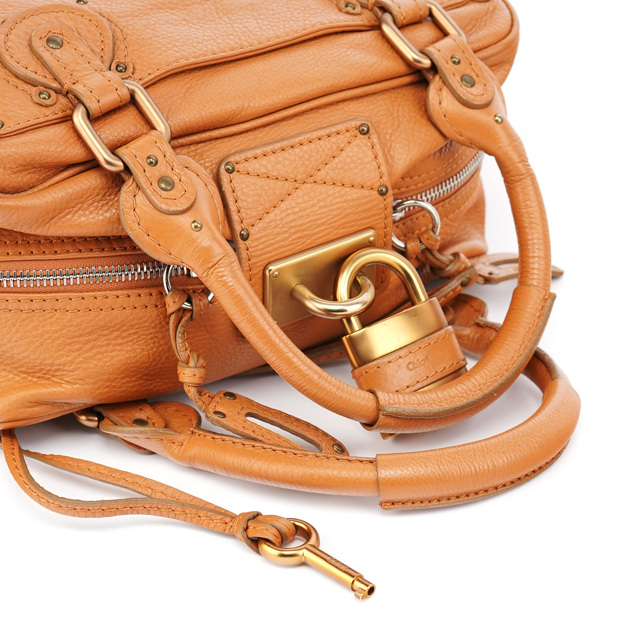 Brown Leather Paddington Shoulder Bag