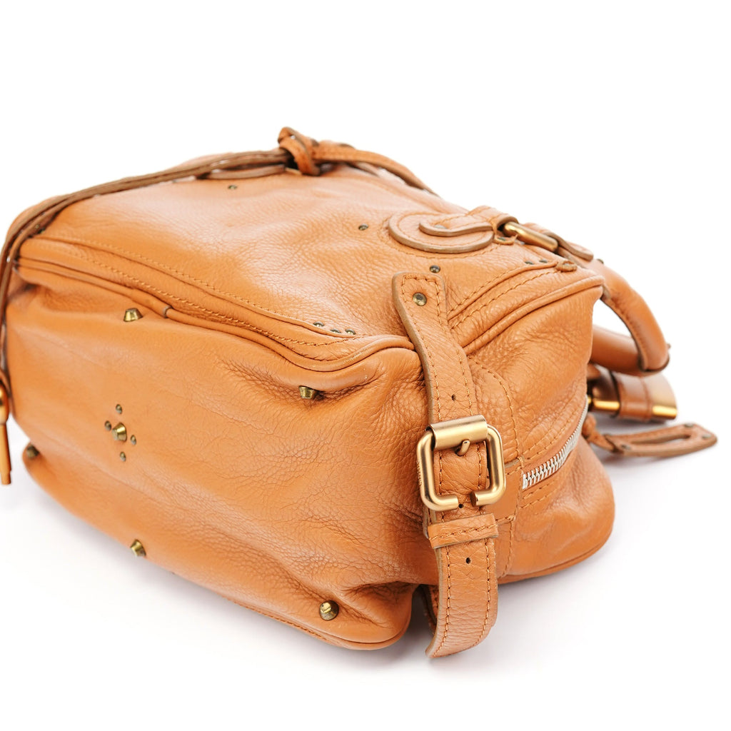 Brown Leather Paddington Shoulder Bag
