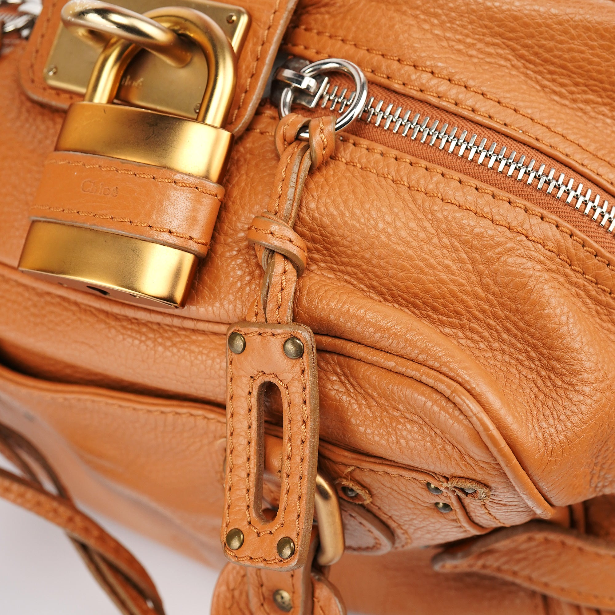 Brown Leather Paddington Shoulder Bag