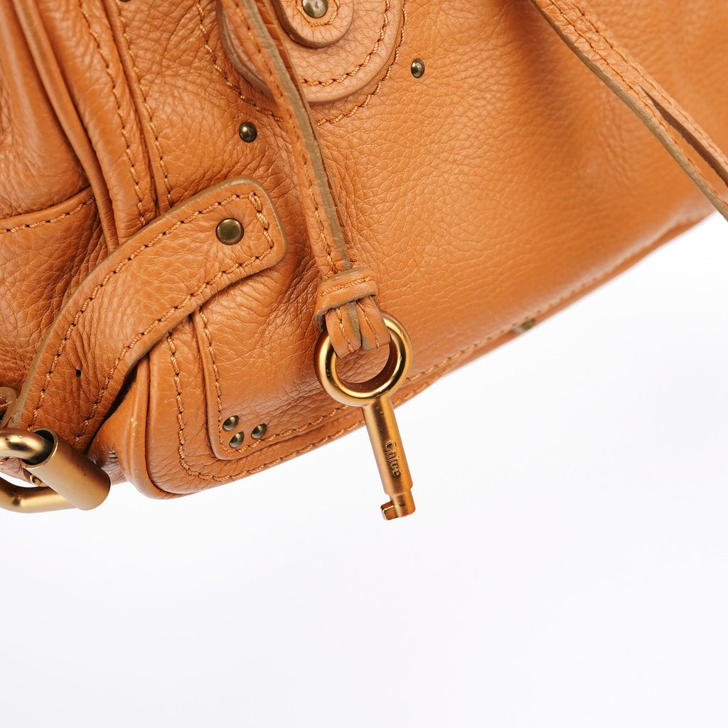 Brown Leather Paddington Shoulder Bag