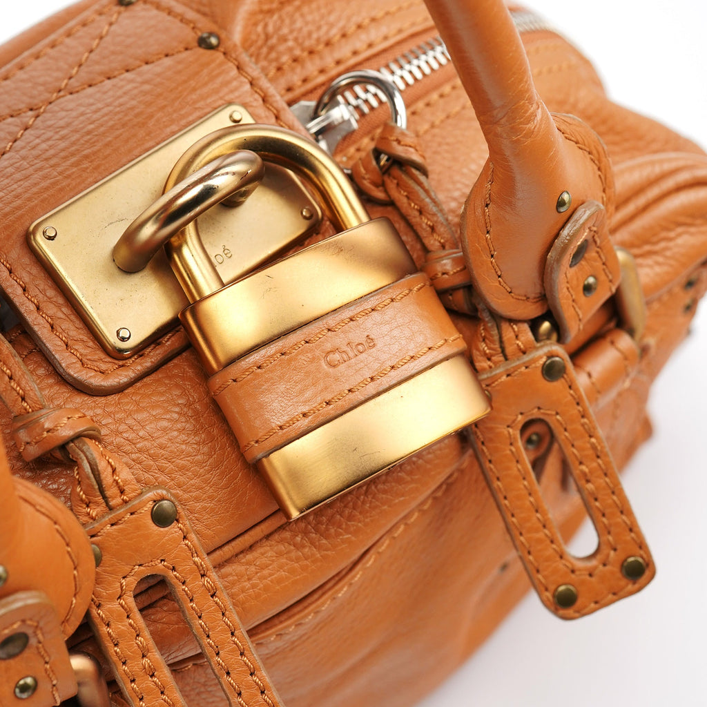 Brown Leather Paddington Shoulder Bag