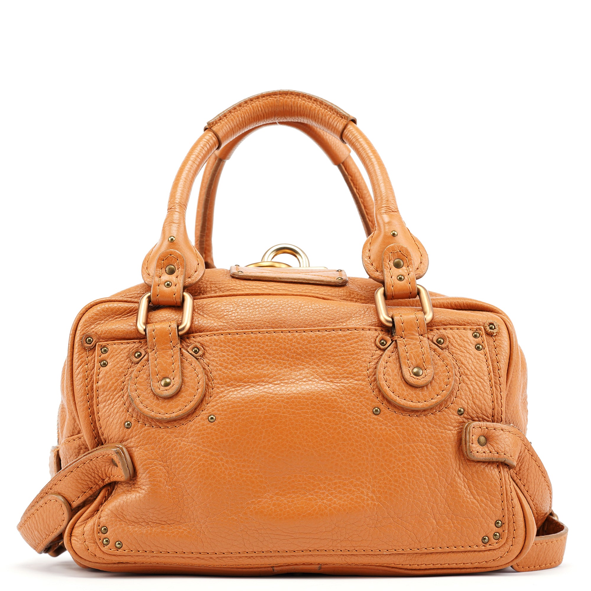 Brown Leather Paddington Shoulder Bag