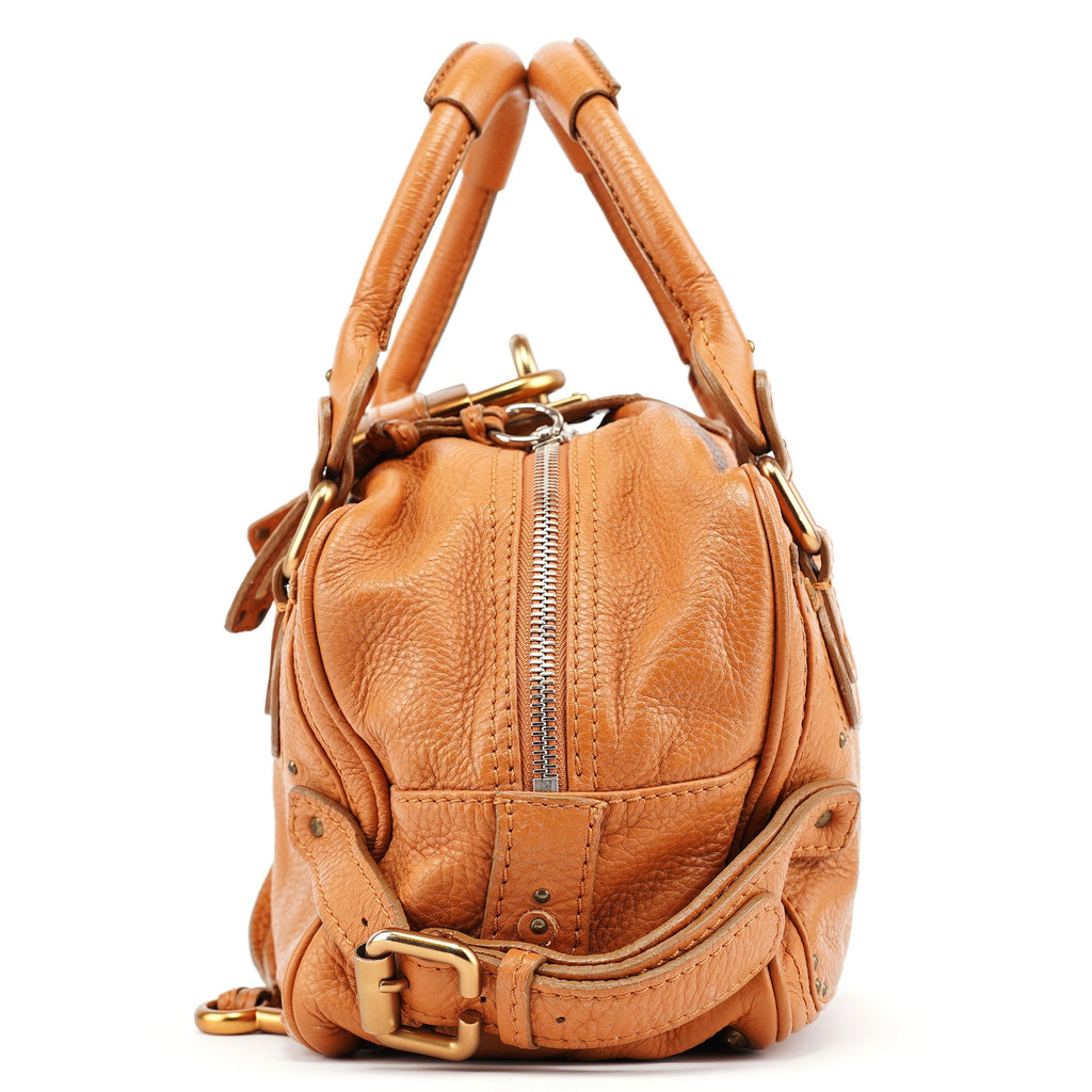 Brown Leather Paddington Shoulder Bag