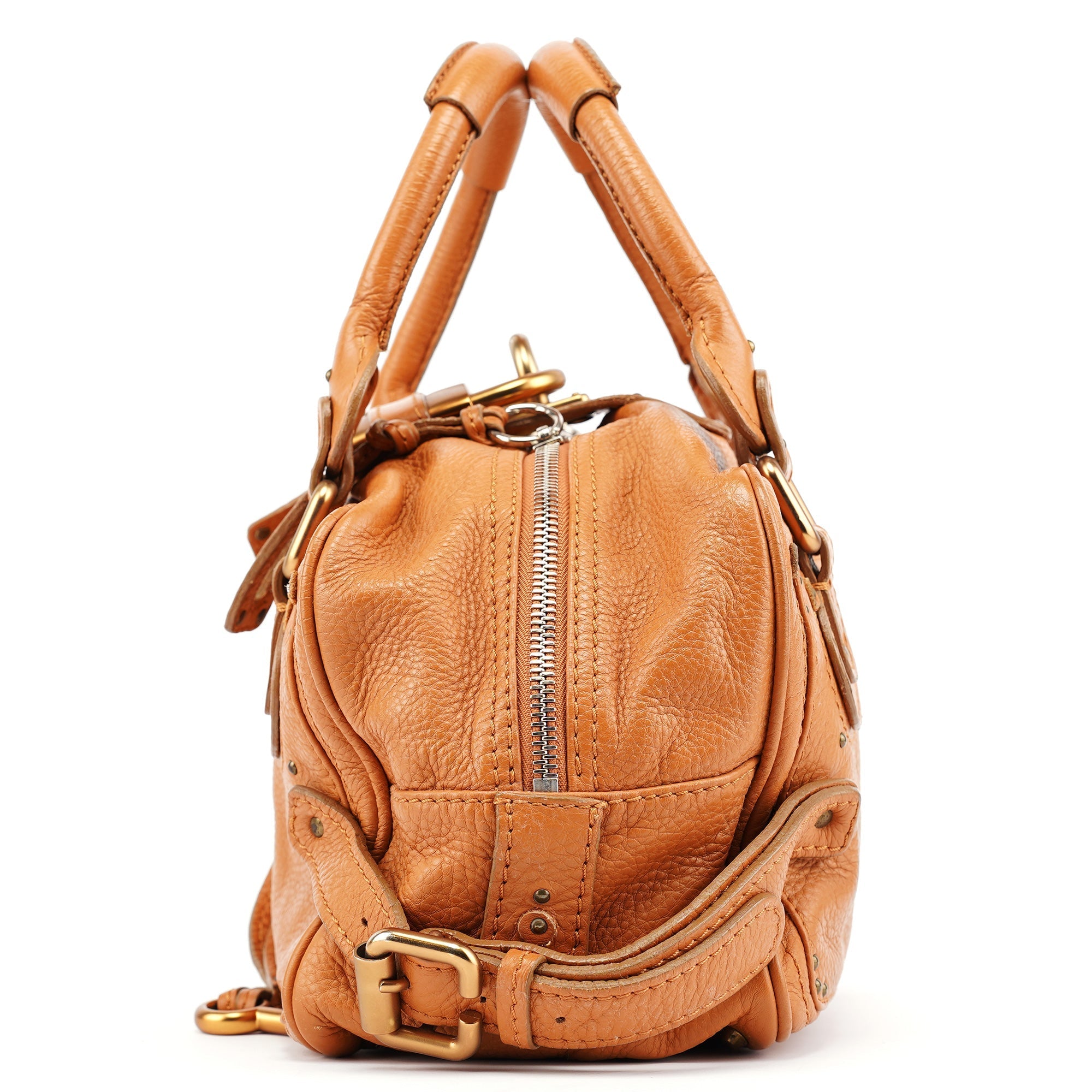 Brown Leather Paddington Shoulder Bag