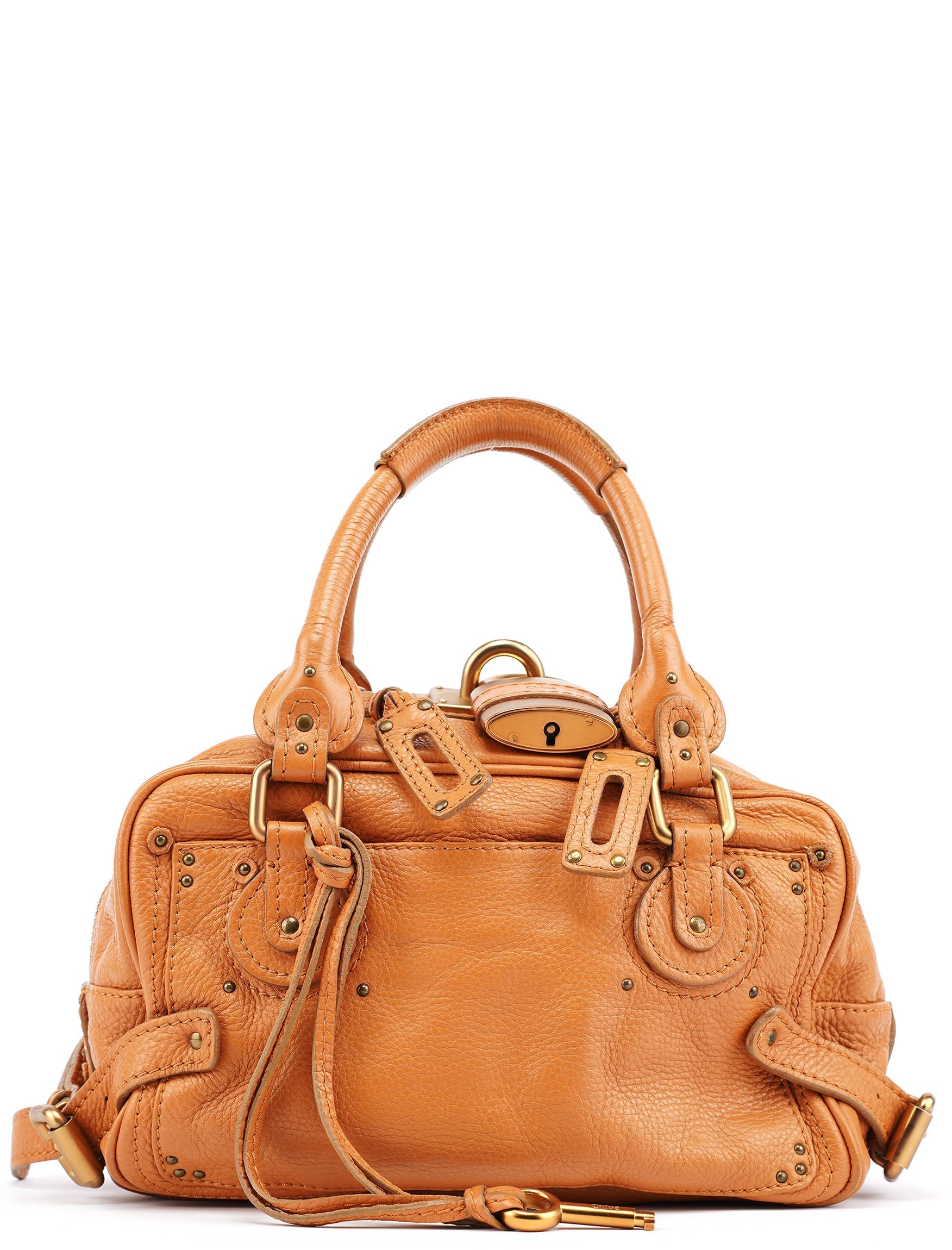 Brown Leather Paddington Shoulder Bag
