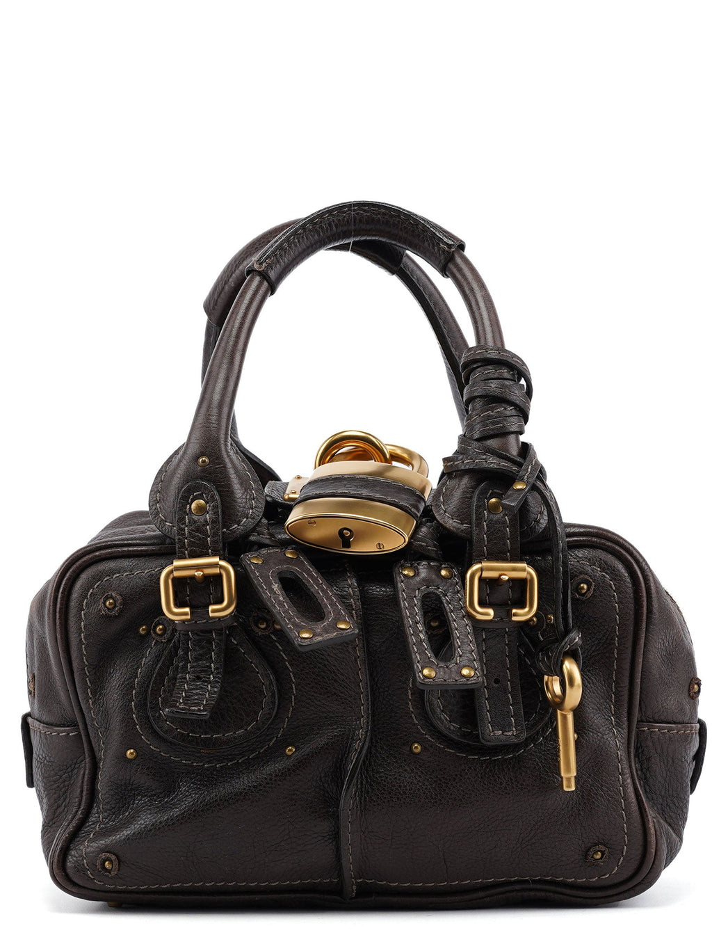 Brown Leather Paddington Shoulder Bag