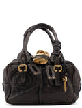 Brown Leather Paddington Shoulder Bag