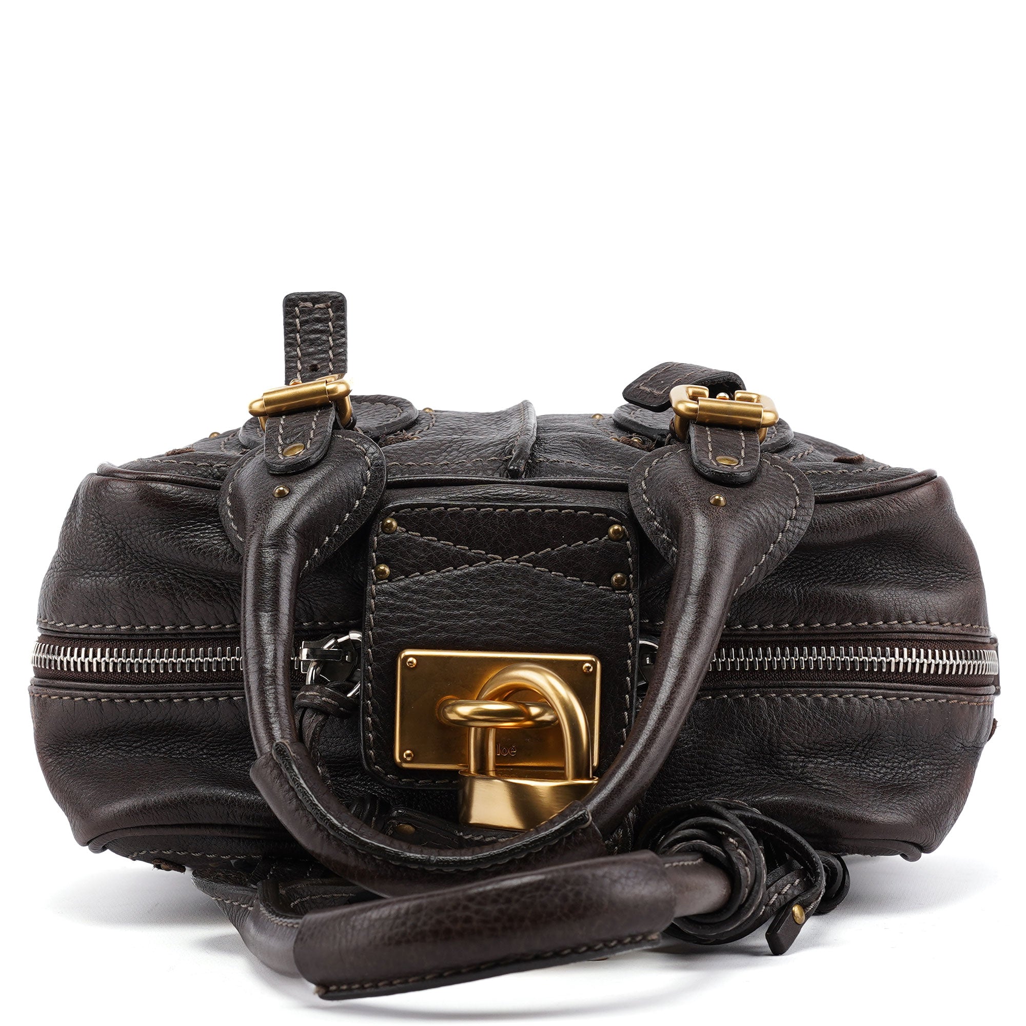 Brown Leather Paddington Shoulder Bag