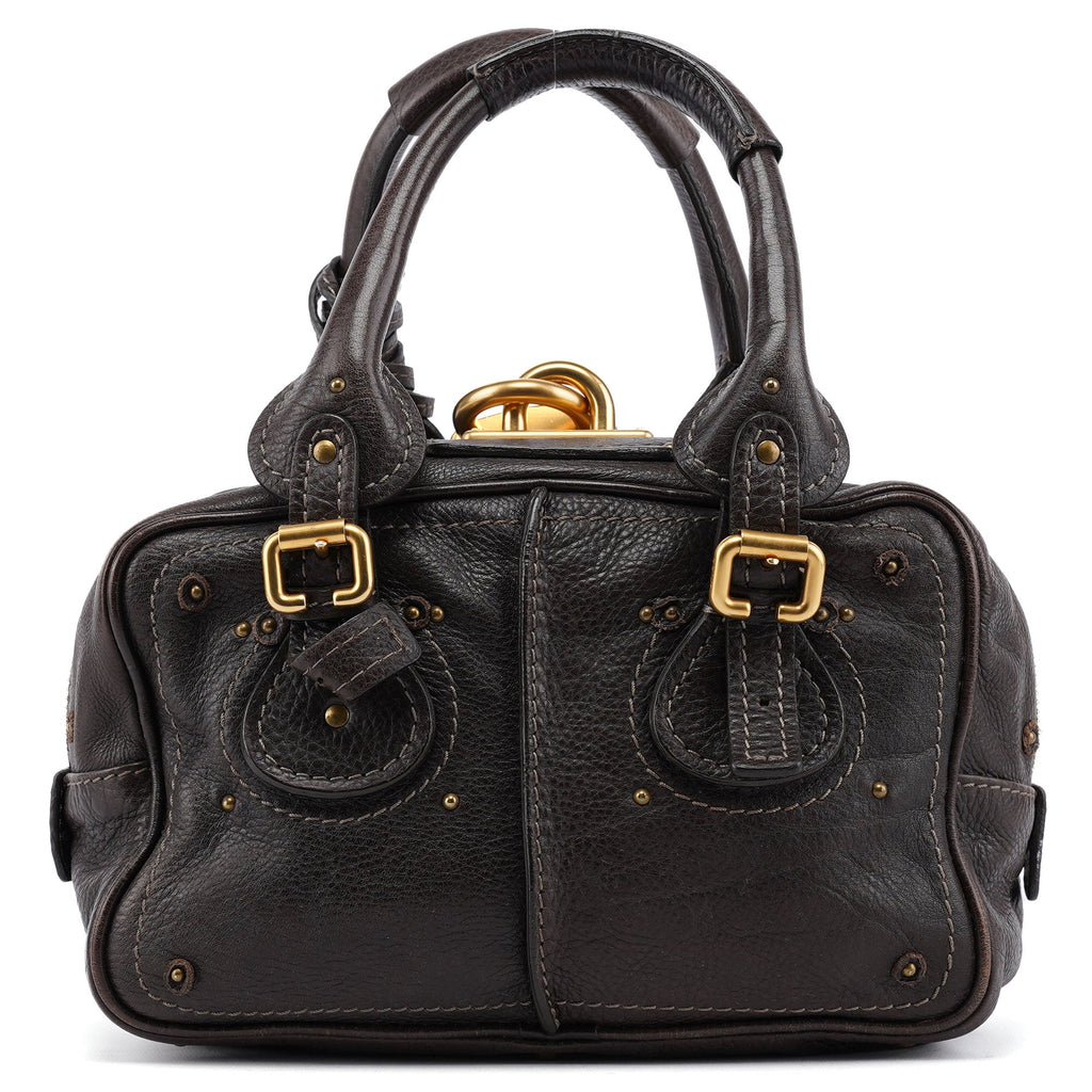 Brown Leather Paddington Shoulder Bag