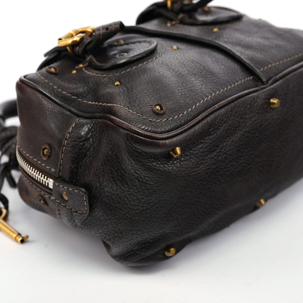 Brown Leather Paddington Shoulder Bag