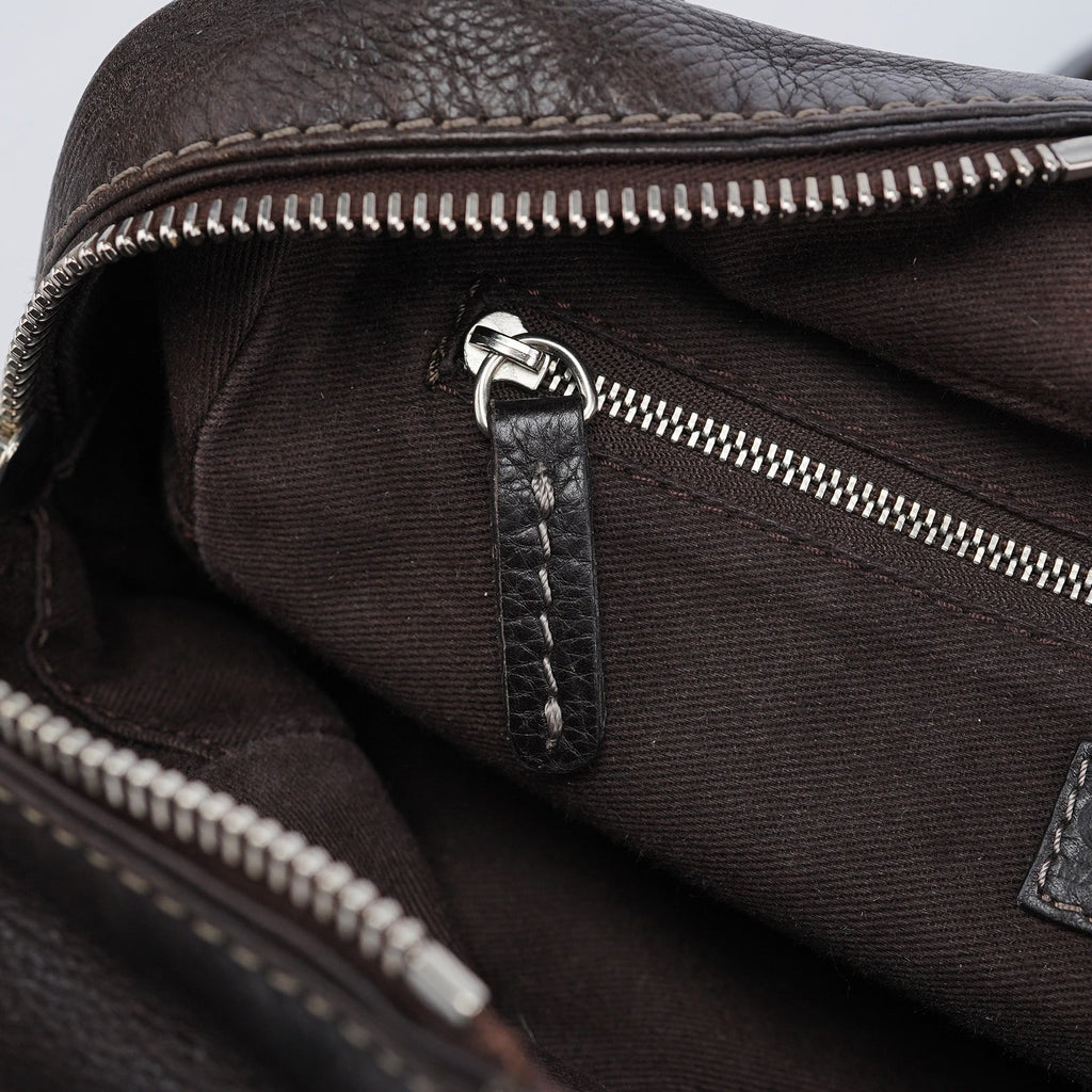 Brown Leather Paddington Shoulder Bag