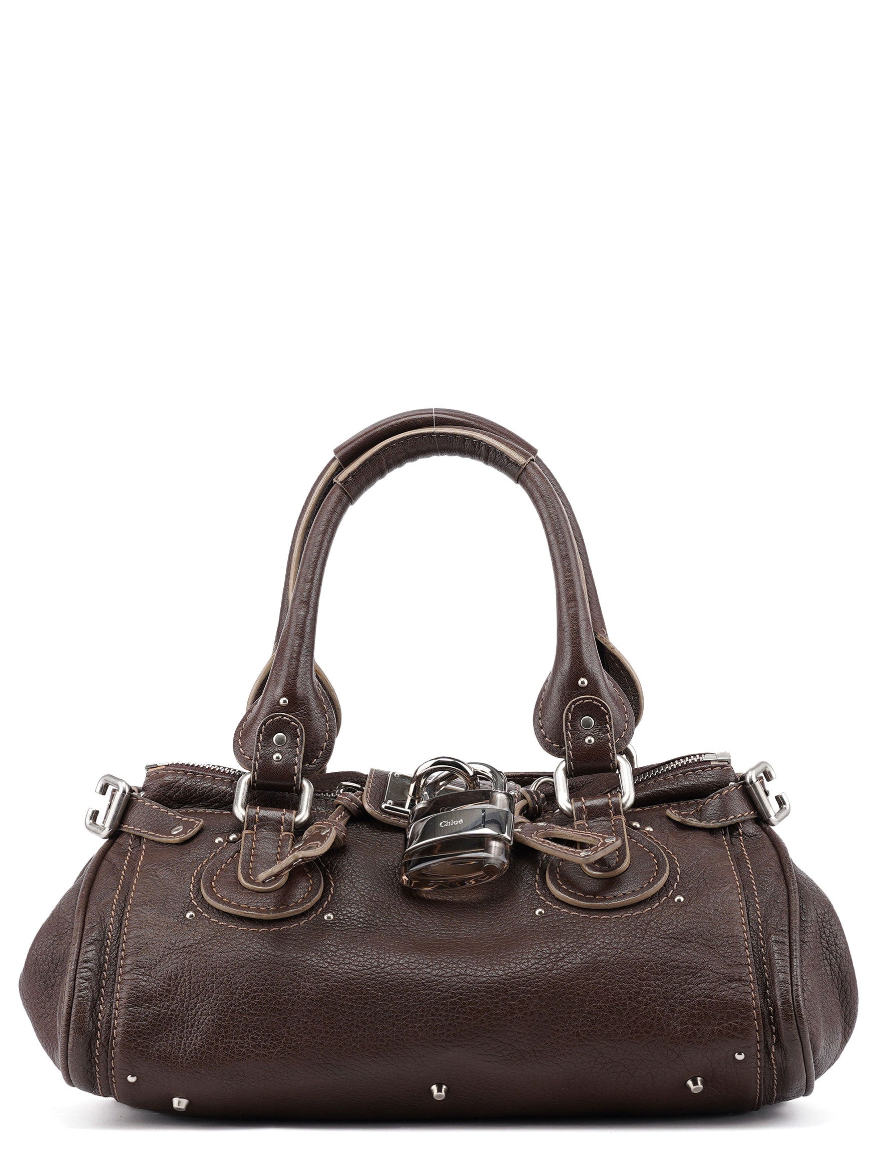 Brown Leather Paddington Shoulder Bag