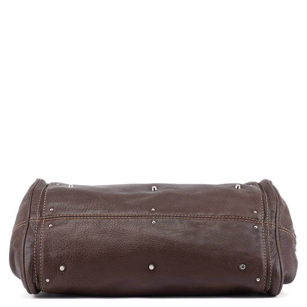 Brown Leather Paddington Shoulder Bag