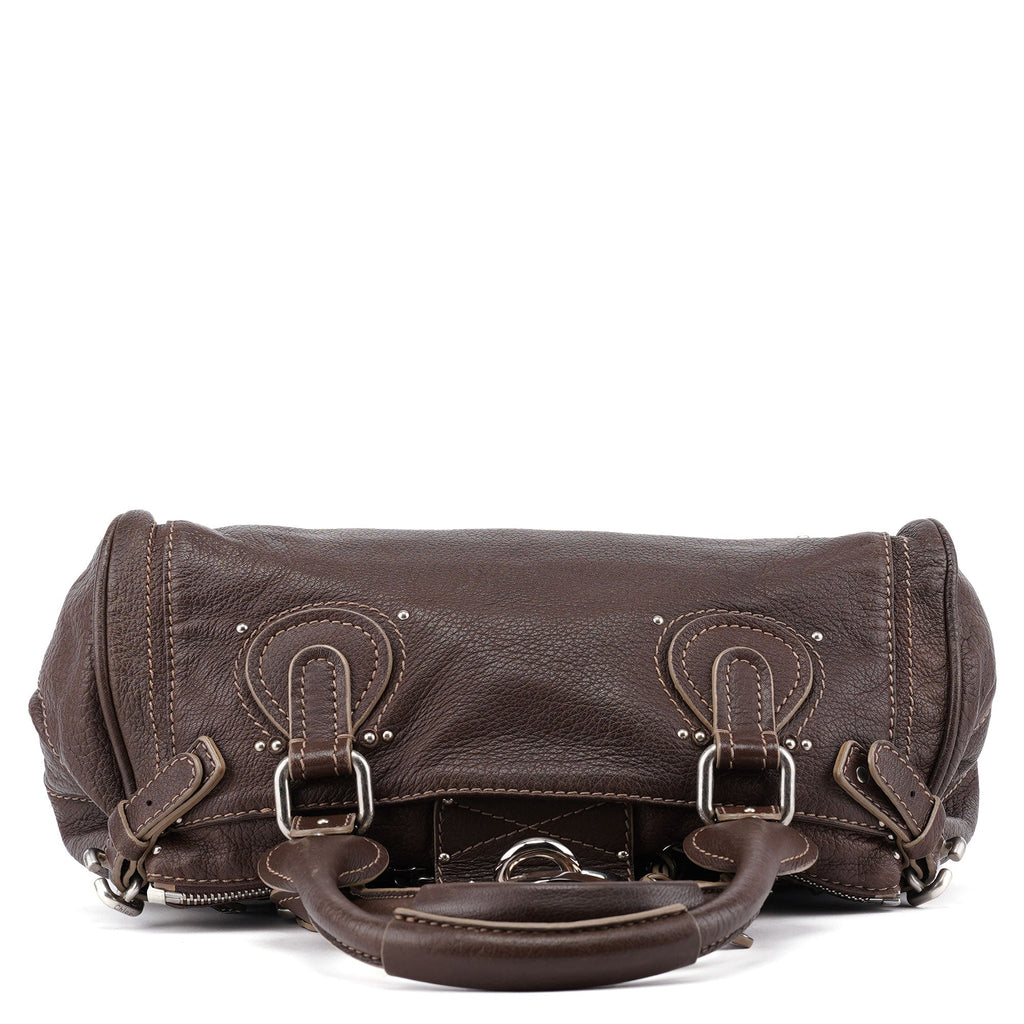 Brown Leather Paddington Shoulder Bag