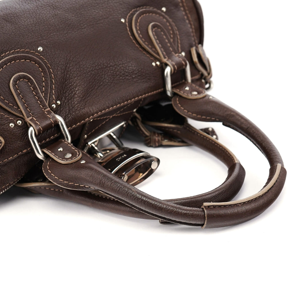 Brown Leather Paddington Shoulder Bag