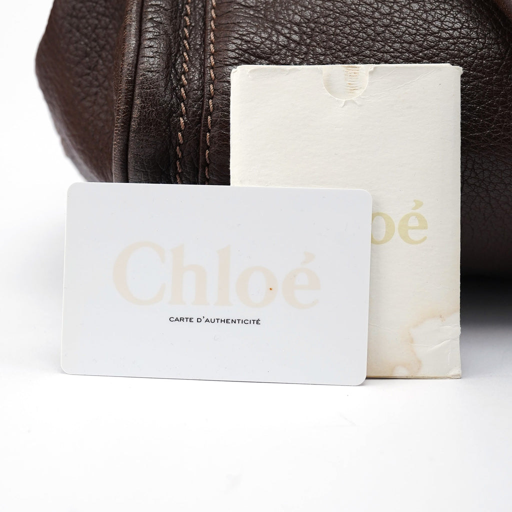 Brown Leather Paddington Shoulder Bag