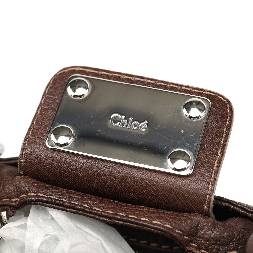 Brown Leather Paddington Shoulder Bag