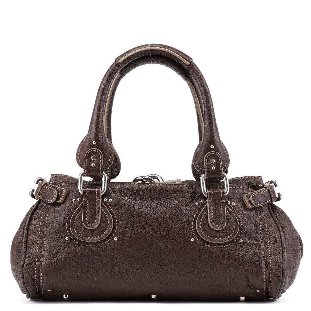 Brown Leather Paddington Shoulder Bag