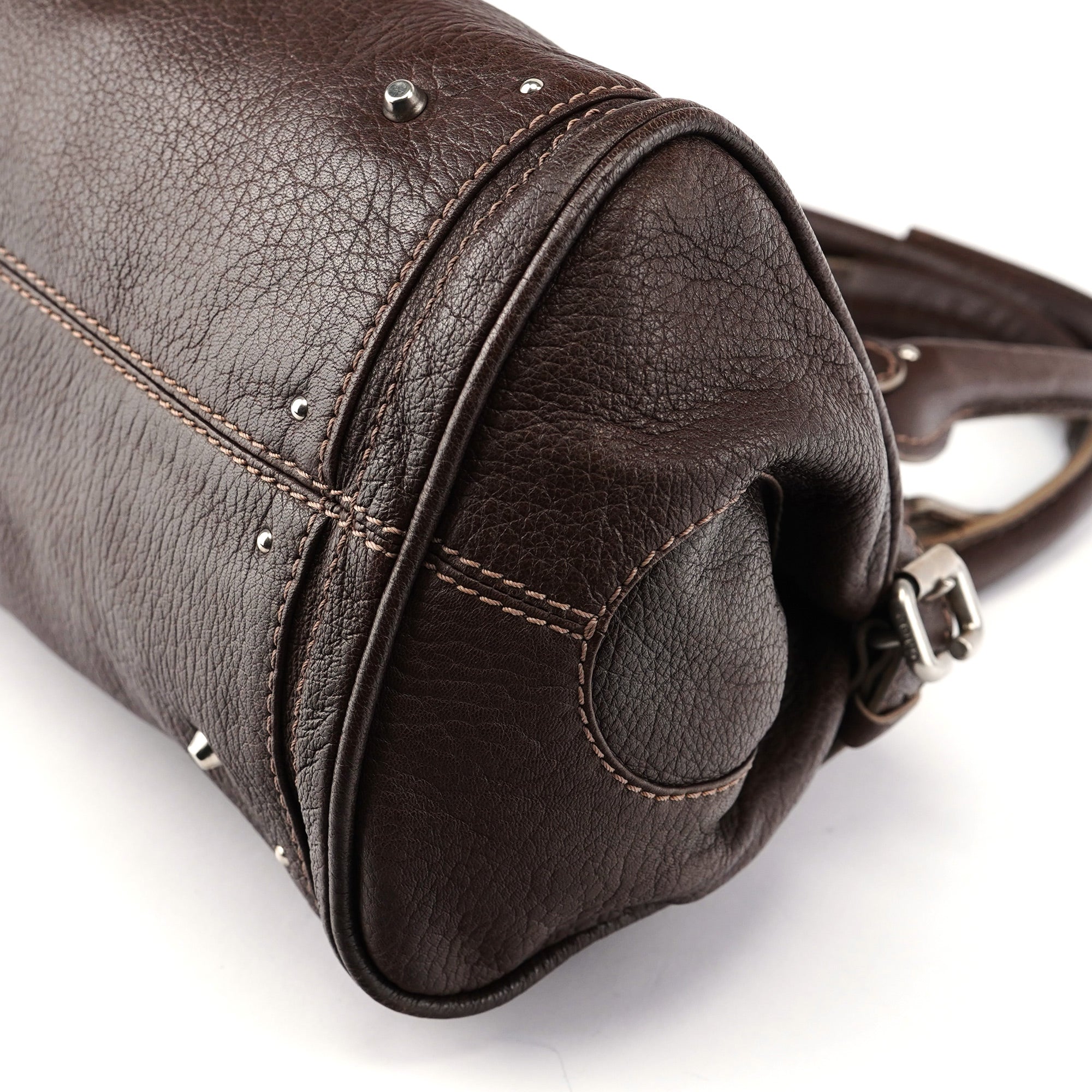 Brown Leather Paddington Shoulder Bag
