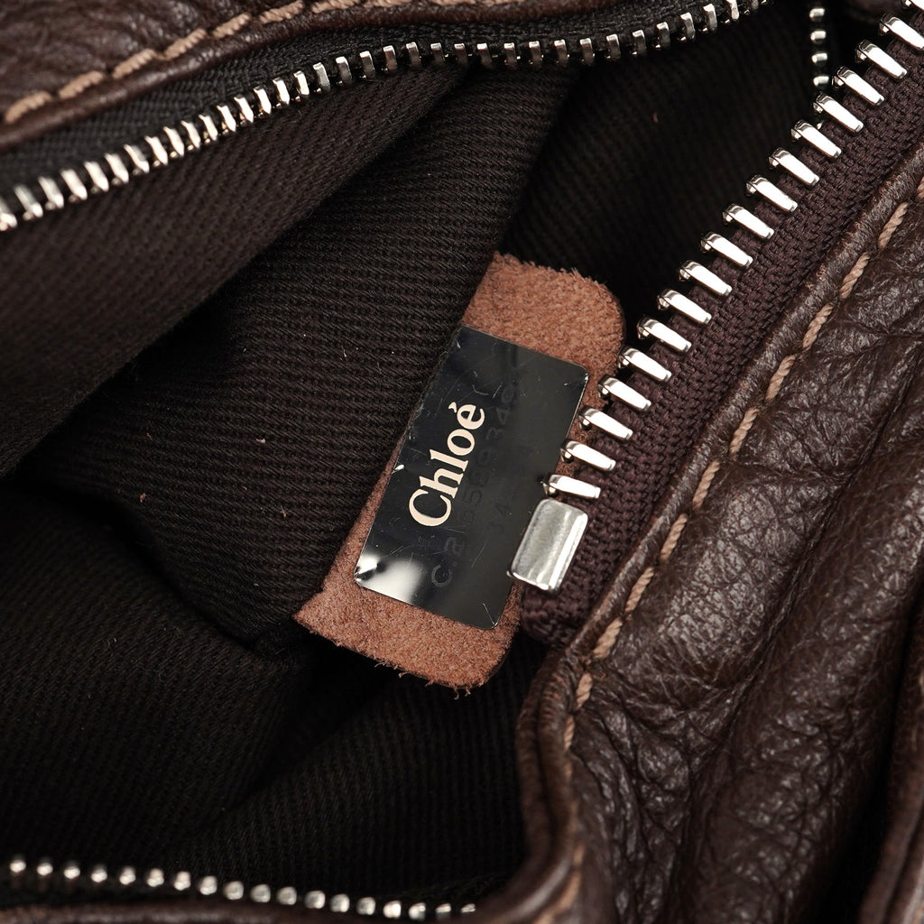 Brown Leather Paddington Shoulder Bag