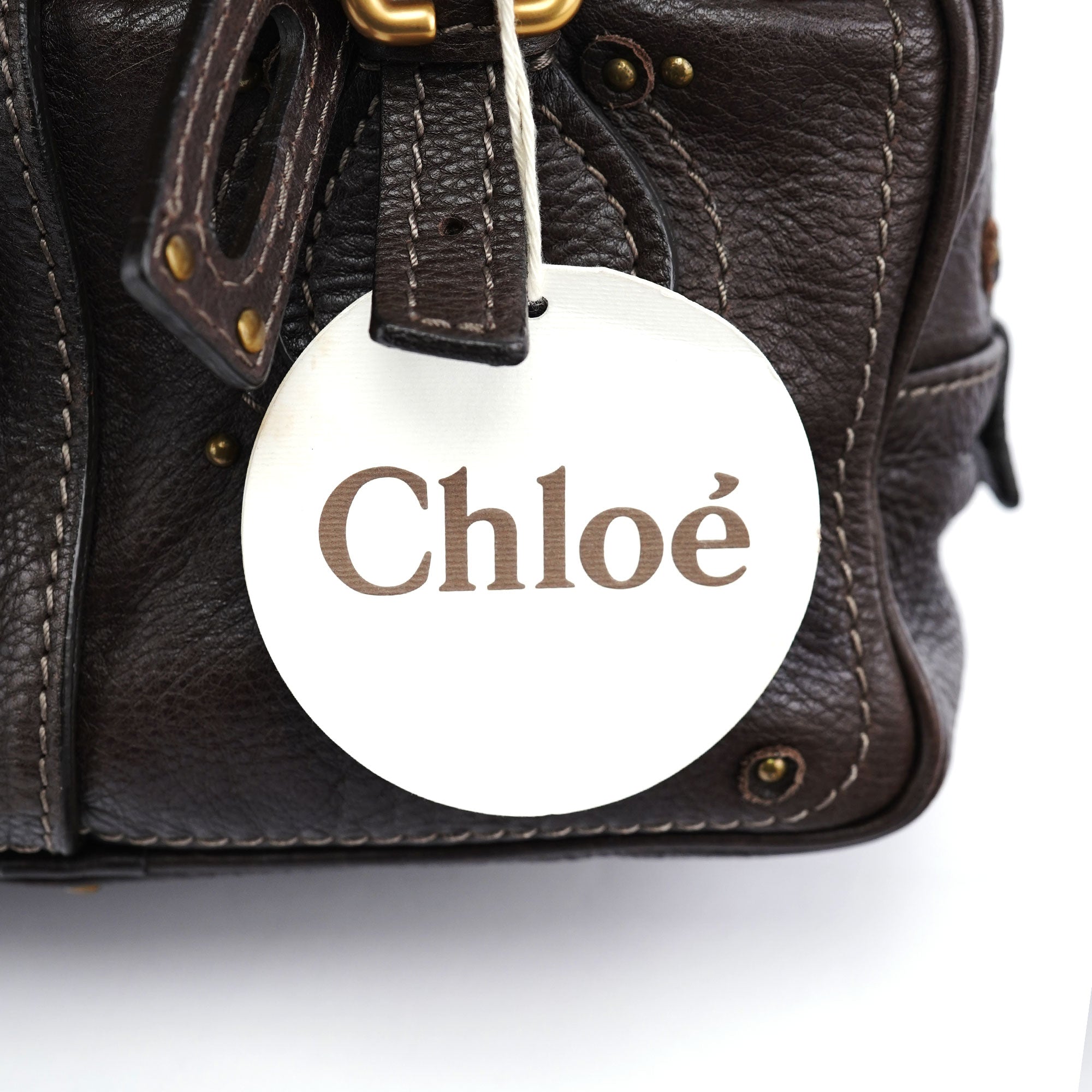 Brown Leather Paddington Shoulder Bag