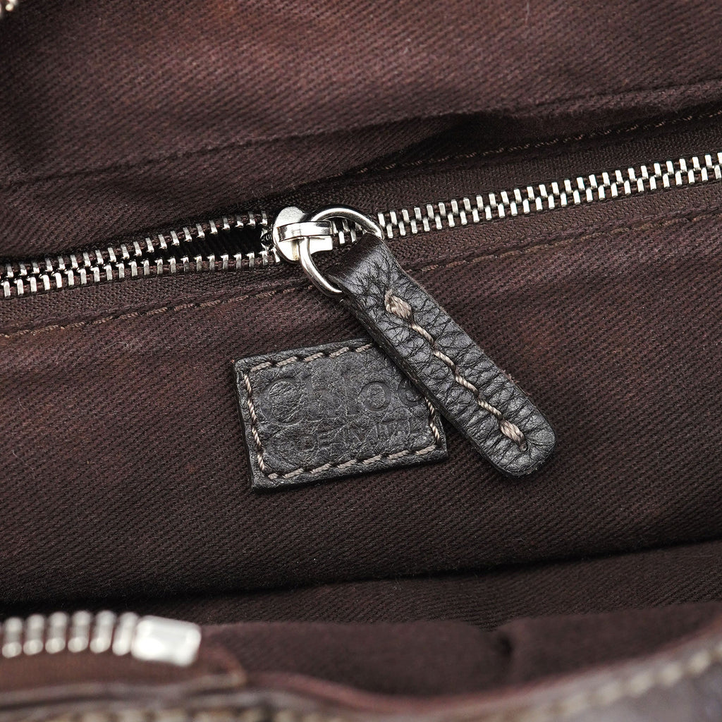 Brown Leather Paddington Shoulder Bag