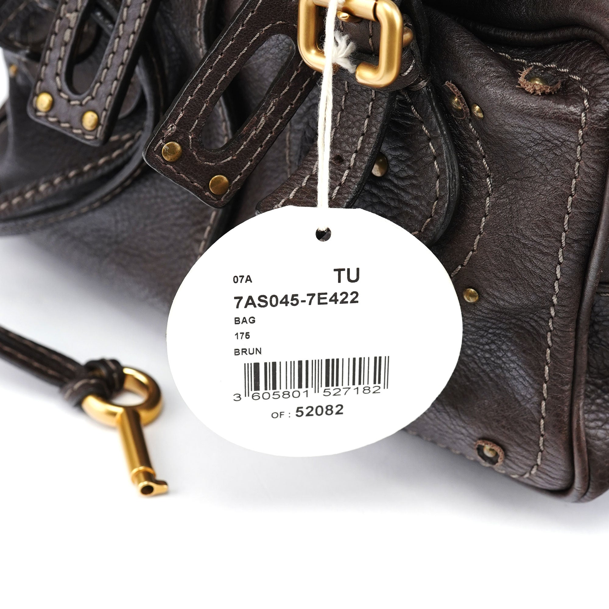 Brown Leather Paddington Shoulder Bag
