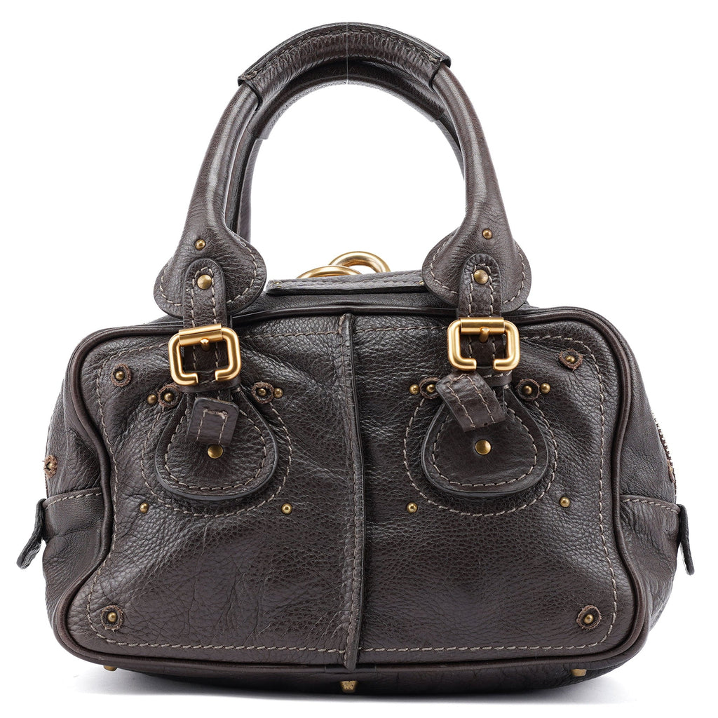 Brown Leather Paddington Shoulder Bag