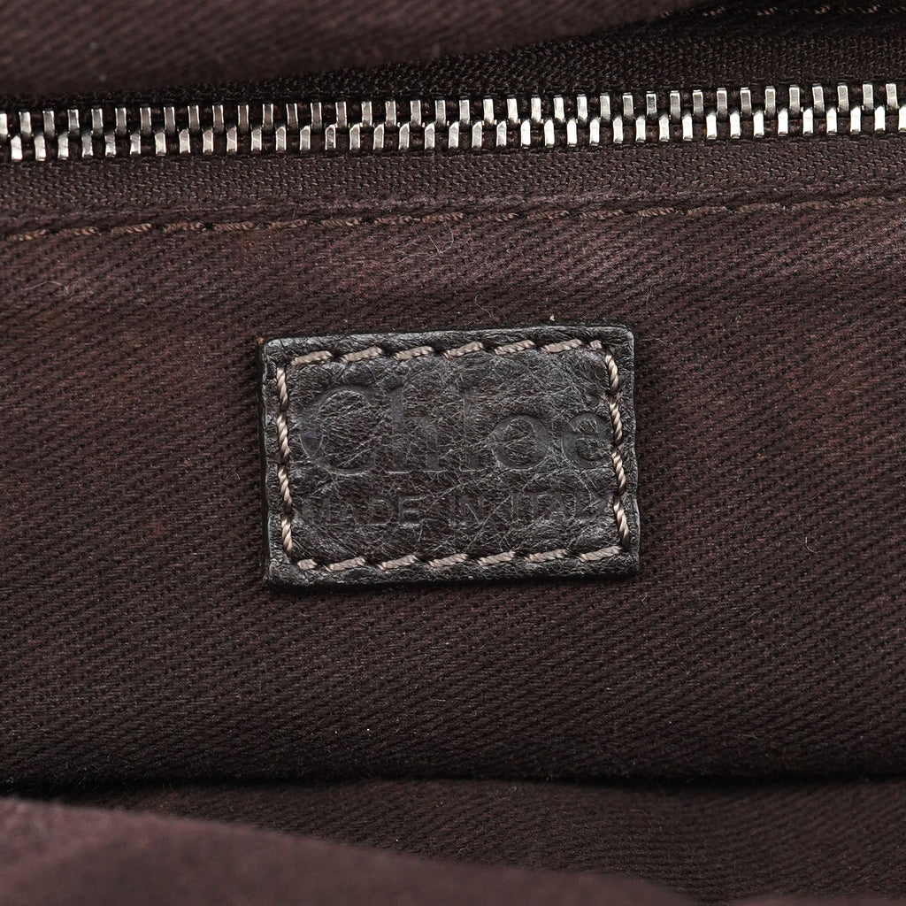 Brown Leather Paddington Shoulder Bag
