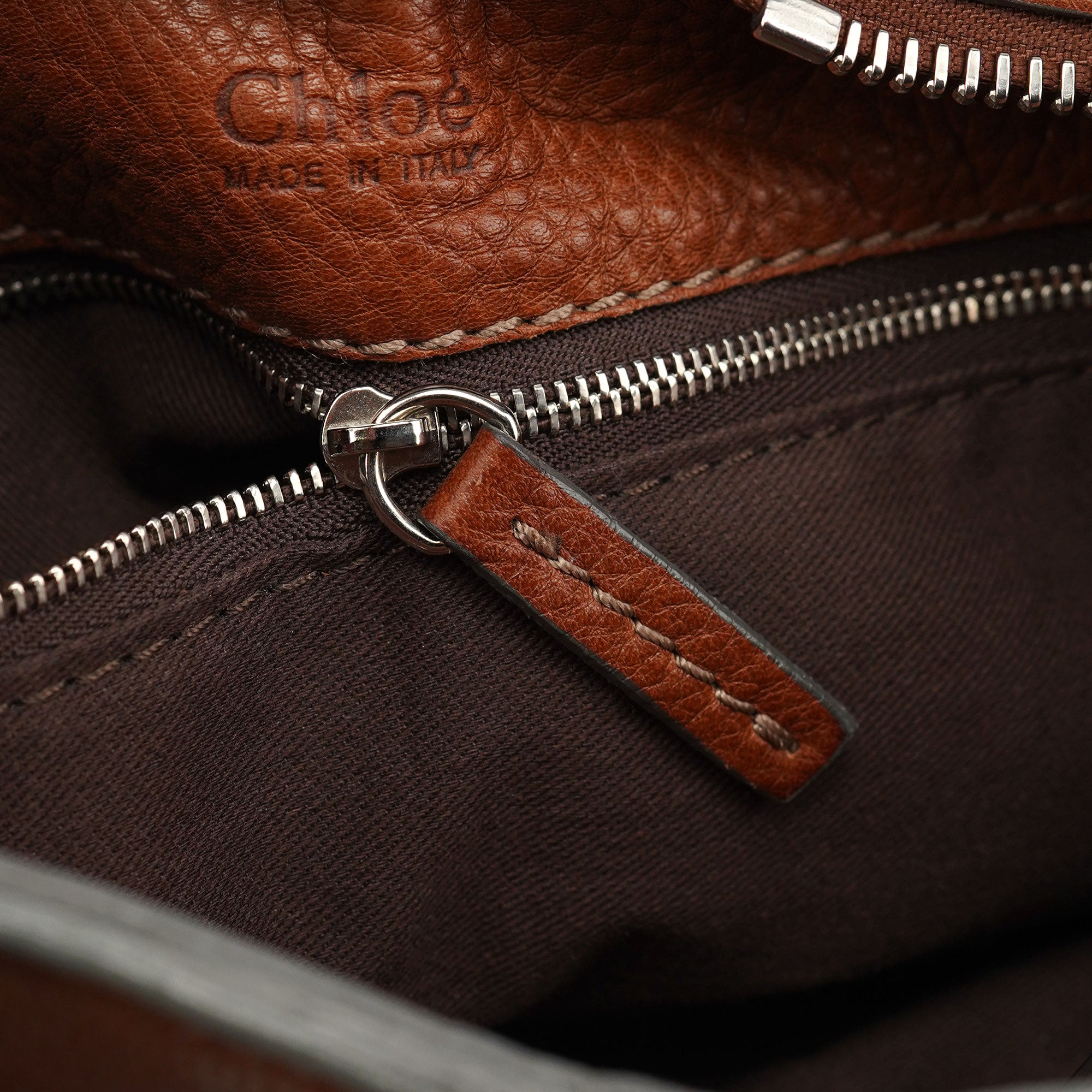 Brown Leather Paddington Tote Bag