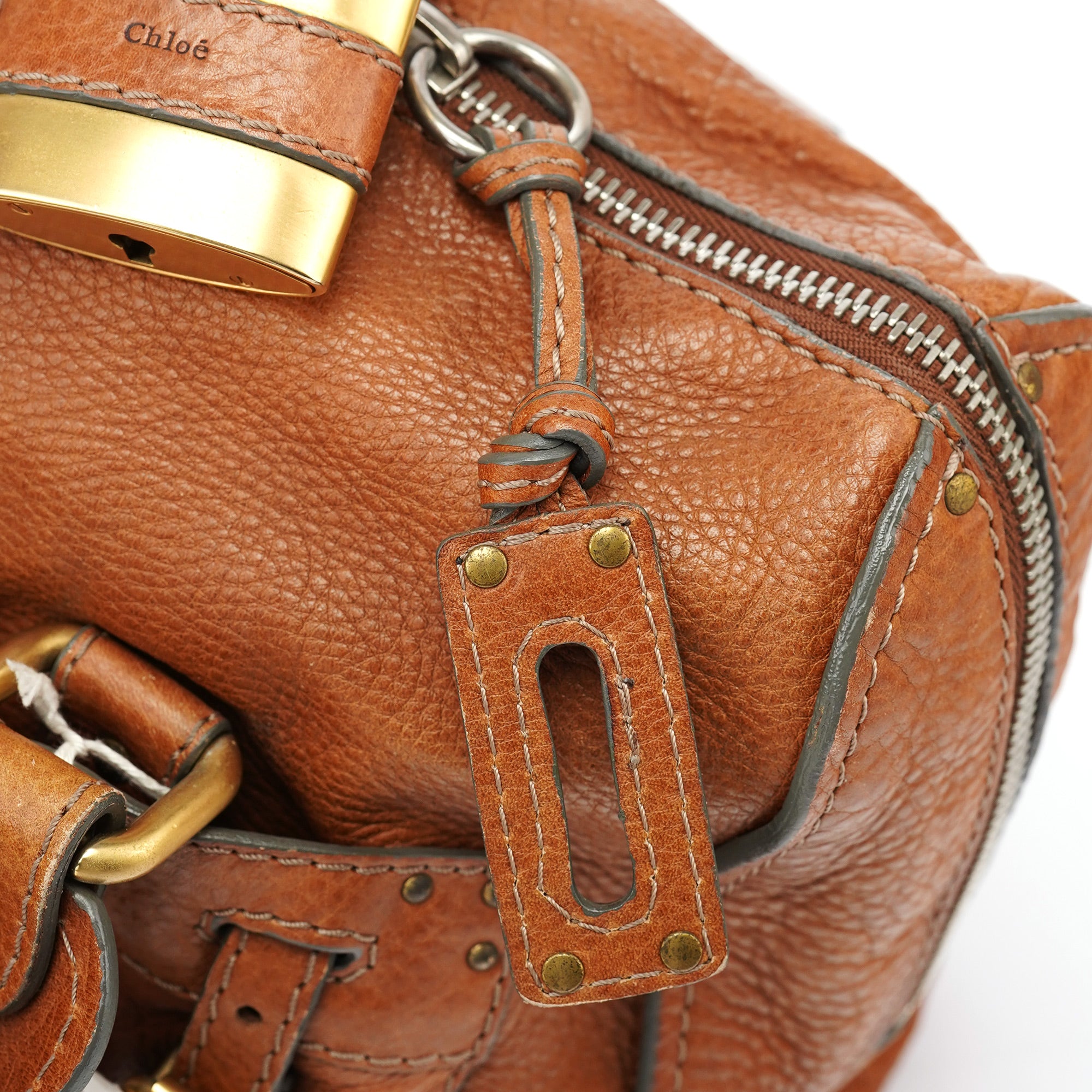 Brown Leather Paddington Tote Bag