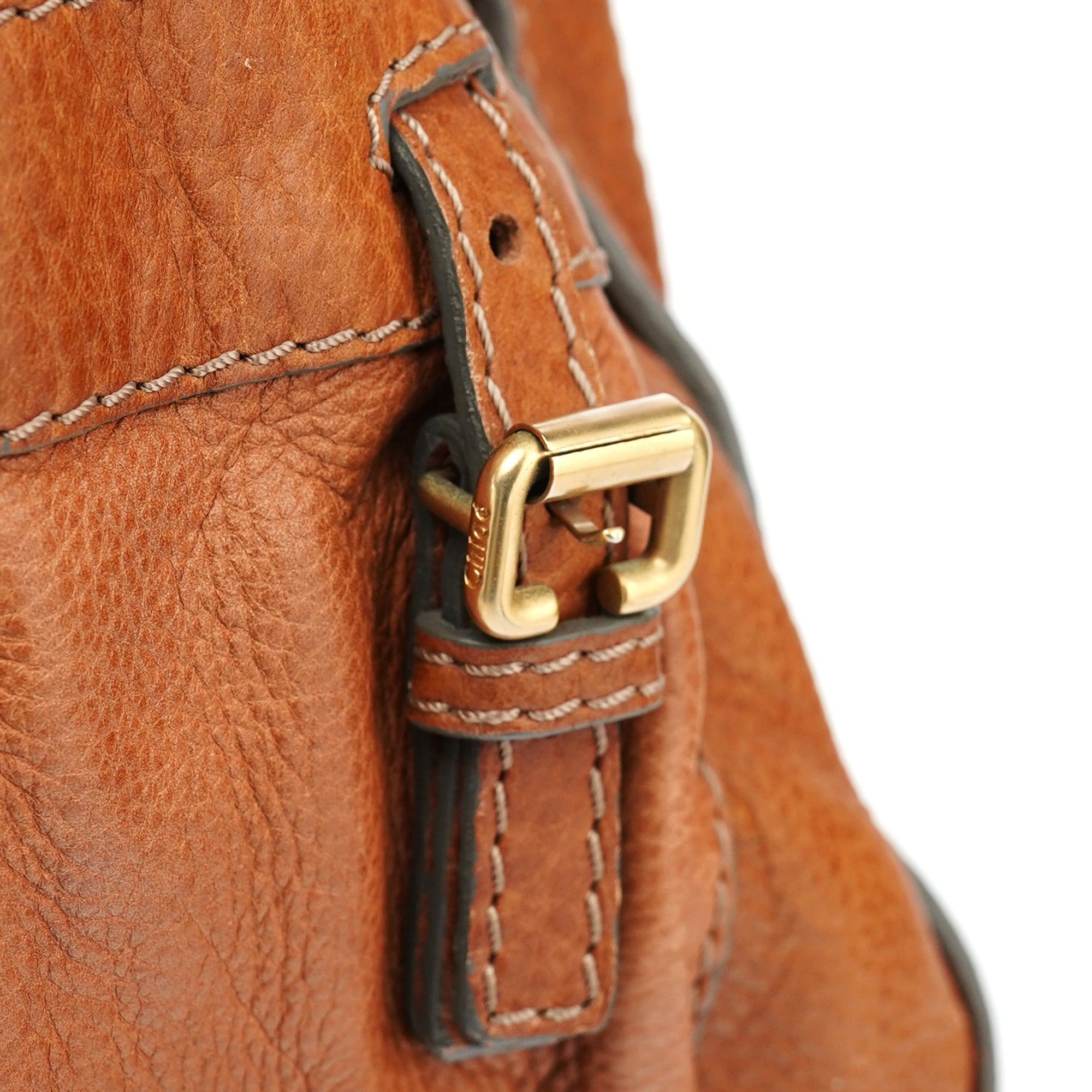 Brown Leather Paddington Tote Bag